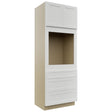 Fabuwood Galaxy Frost OC3393S Tall Oven Cabinet Single, Front View
