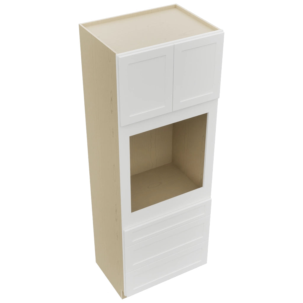 Fabuwood Galaxy Frost OC3393S Tall Oven Cabinet Single, Top View