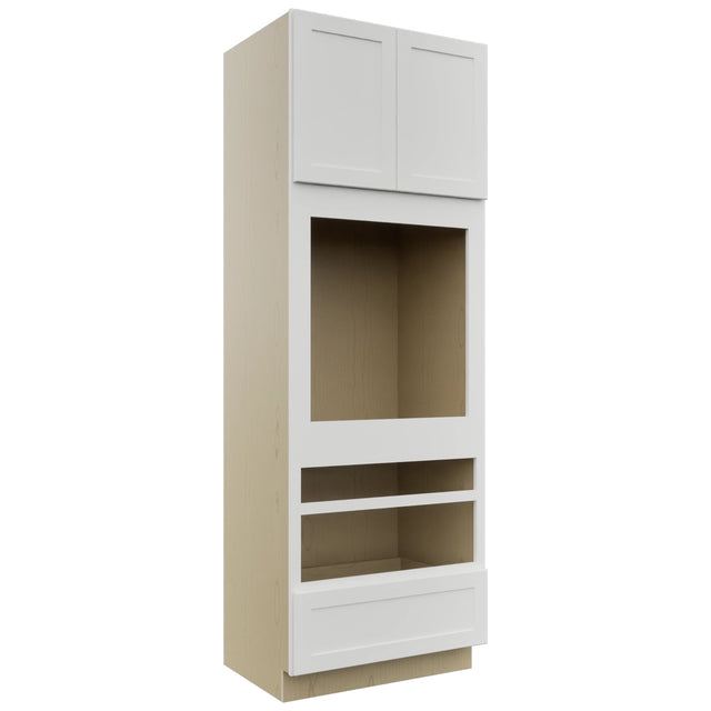 Fabuwood Galaxy Frost OC3396D Tall Oven Cabinet Double, Front View