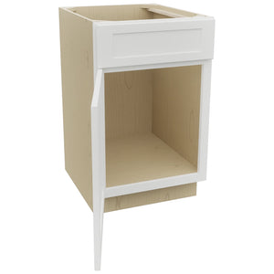 Fabuwood Galaxy Frost SB21 Base Sink Cabinet, Open View