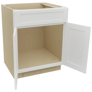 Fabuwood Galaxy Frost SB27 Base Sink Cabinet, Open View