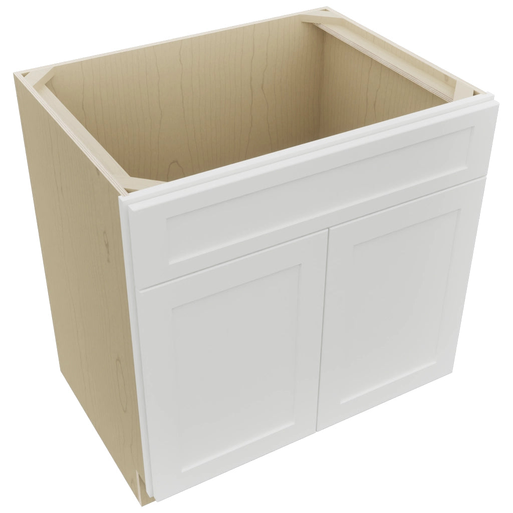 Fabuwood Galaxy Frost SB33SDF Base Sink Cabinet, Top View