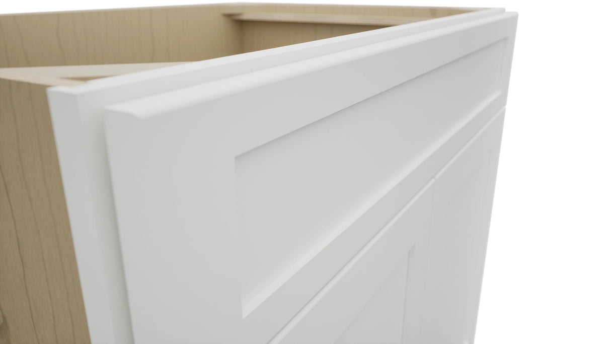 Fabuwood Galaxy Frost SB36SDF Base Sink Cabinet, Detail View