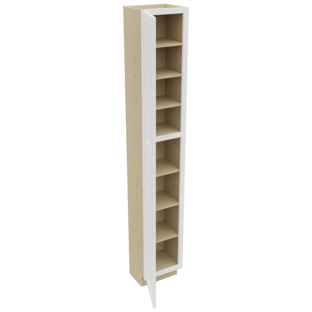 Fabuwood Galaxy Frost TP151293 Tall Pantry Cabinet, Open View
