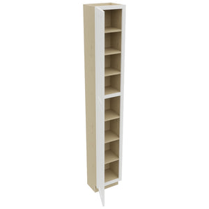 Fabuwood Galaxy Frost TP151296 Tall Pantry Cabinet, Open View