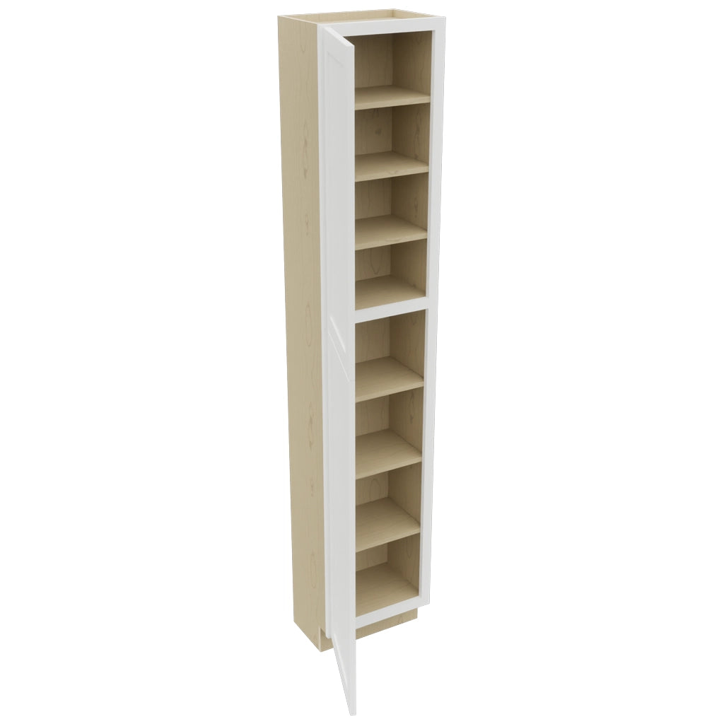 Fabuwood Galaxy Frost TP181293 Tall Pantry Cabinet, Open View