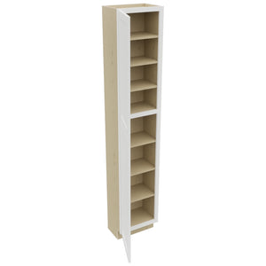 Fabuwood Galaxy Frost TP181293 Tall Pantry Cabinet, Open View