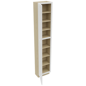 Fabuwood Galaxy Frost TP181296 Tall Pantry Cabinet, Open View