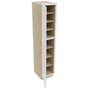Fabuwood Galaxy Frost TP182493 Tall Pantry Cabinet, Open View