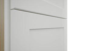 Fabuwood Galaxy Frost TP182496 Tall Pantry Cabinet, Detail View