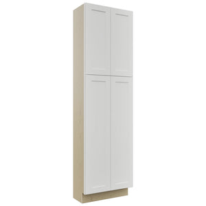 Fabuwood Galaxy Frost TP241284 Tall Pantry Cabinet, Front View