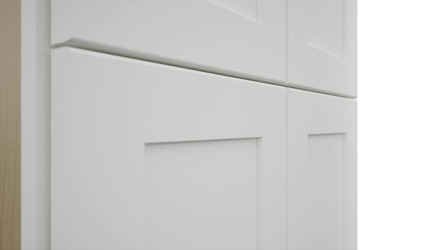 Fabuwood Galaxy Frost TP242484 Tall Pantry Cabinet, Detail View