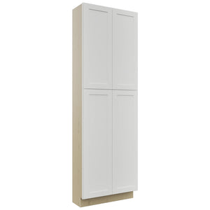 Fabuwood Galaxy Frost TP301293 Tall Pantry Cabinet, Front View