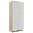 Fabuwood Galaxy Frost TP362484 Tall Pantry Cabinet, Front View