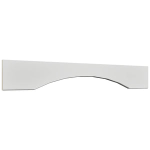 Fabuwood Galaxy Frost VAR36 Wall Valance, Front View