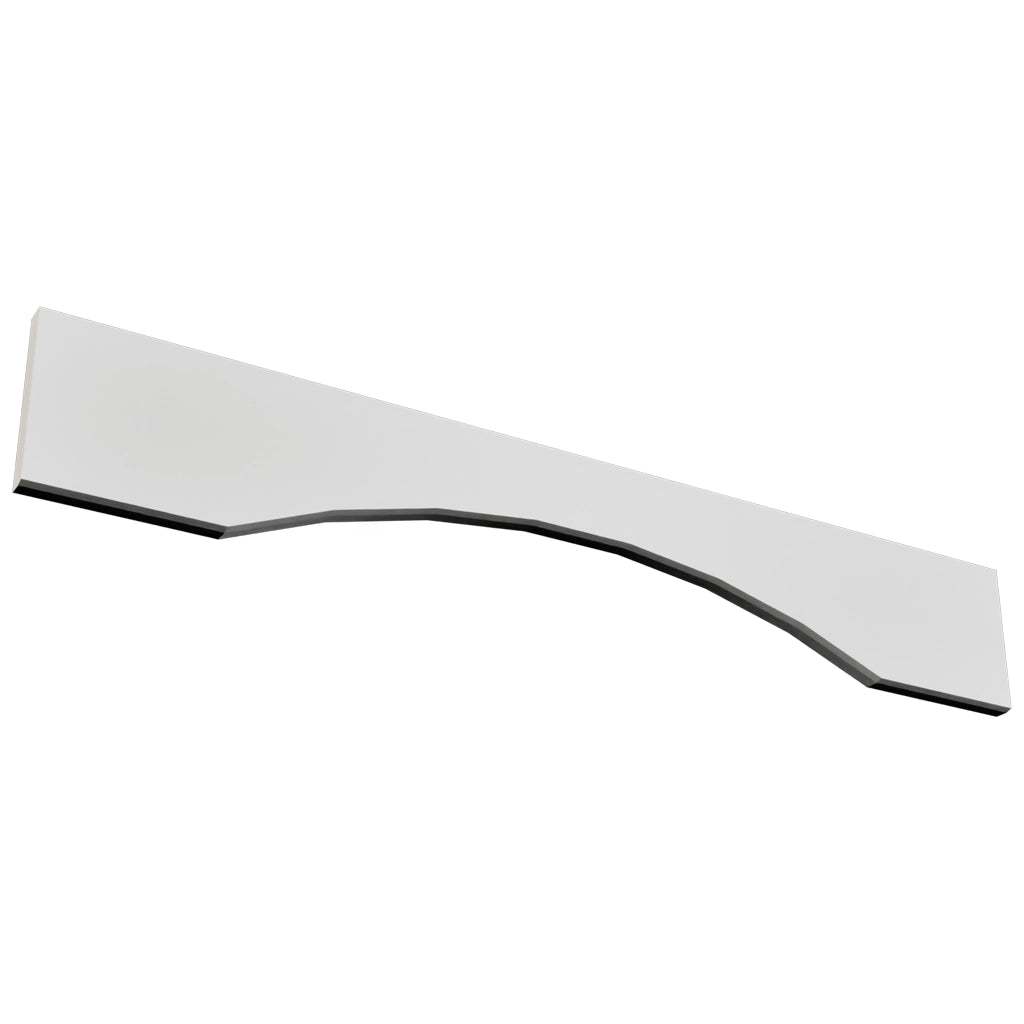 Fabuwood Galaxy Frost VAR36 Wall Valance, Top View