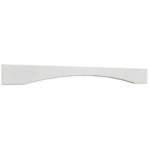 Fabuwood Galaxy Frost VAR54 Wall Valance, Front View