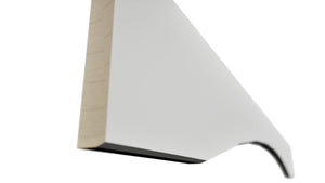 Fabuwood Galaxy Frost VAR54 Wall Valance, Detail View