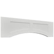 Fabuwood Galaxy Frost VARP42 Wall Valance, Front View