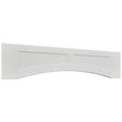 Fabuwood Galaxy Frost VARP54 Wall Valance, Front View