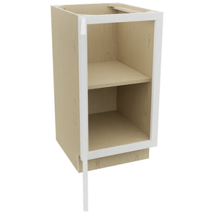 Fabuwood Galaxy Frost VB18FD Vanity Base Full Height Cabinet, Open View