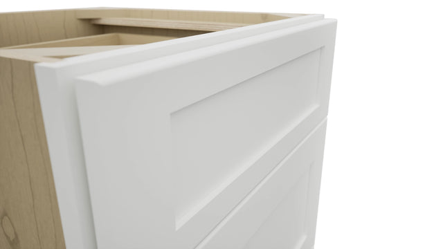 Fabuwood Galaxy Frost VDB21-34 Vanity Drawer Cabinet, Detail View