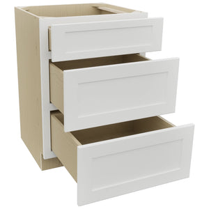 Fabuwood Galaxy Frost VDB24-34 Vanity Drawer Cabinet, Open View
