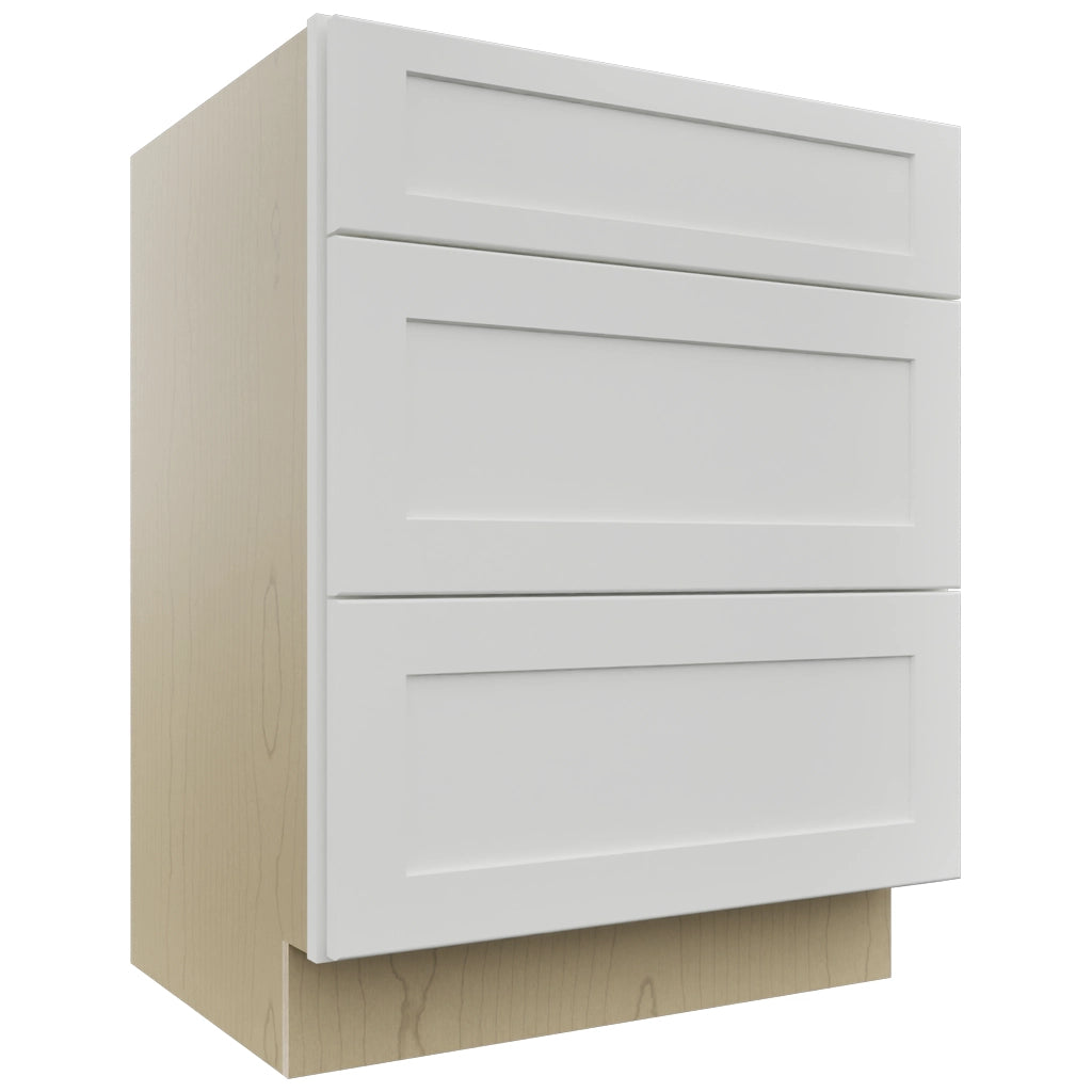 Fabuwood Galaxy Frost VDB27-34 Vanity Drawer Cabinet, Front View