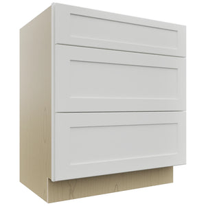 Fabuwood Galaxy Frost VDB30-34 Vanity Drawer Cabinet, Front View