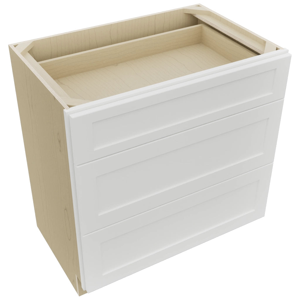 Fabuwood Galaxy Frost VDB33-34 Vanity Drawer Cabinet, Top View