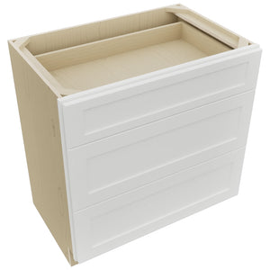 Fabuwood Galaxy Frost VDB33-34 Vanity Drawer Cabinet, Top View