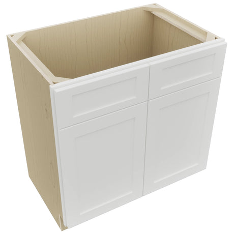 Fabuwood Galaxy Frost VSB33-34 Vanity Sink Cabinet, Top View
