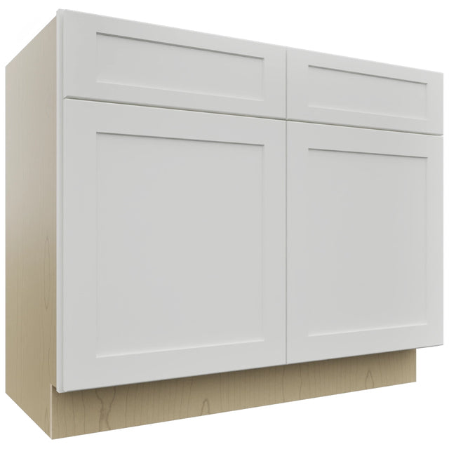 Fabuwood Galaxy Frost VSB42-34 Vanity Sink Cabinet, Front View