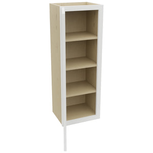 Fabuwood Galaxy Frost W1542 Wall Standard Cabinet, Open View