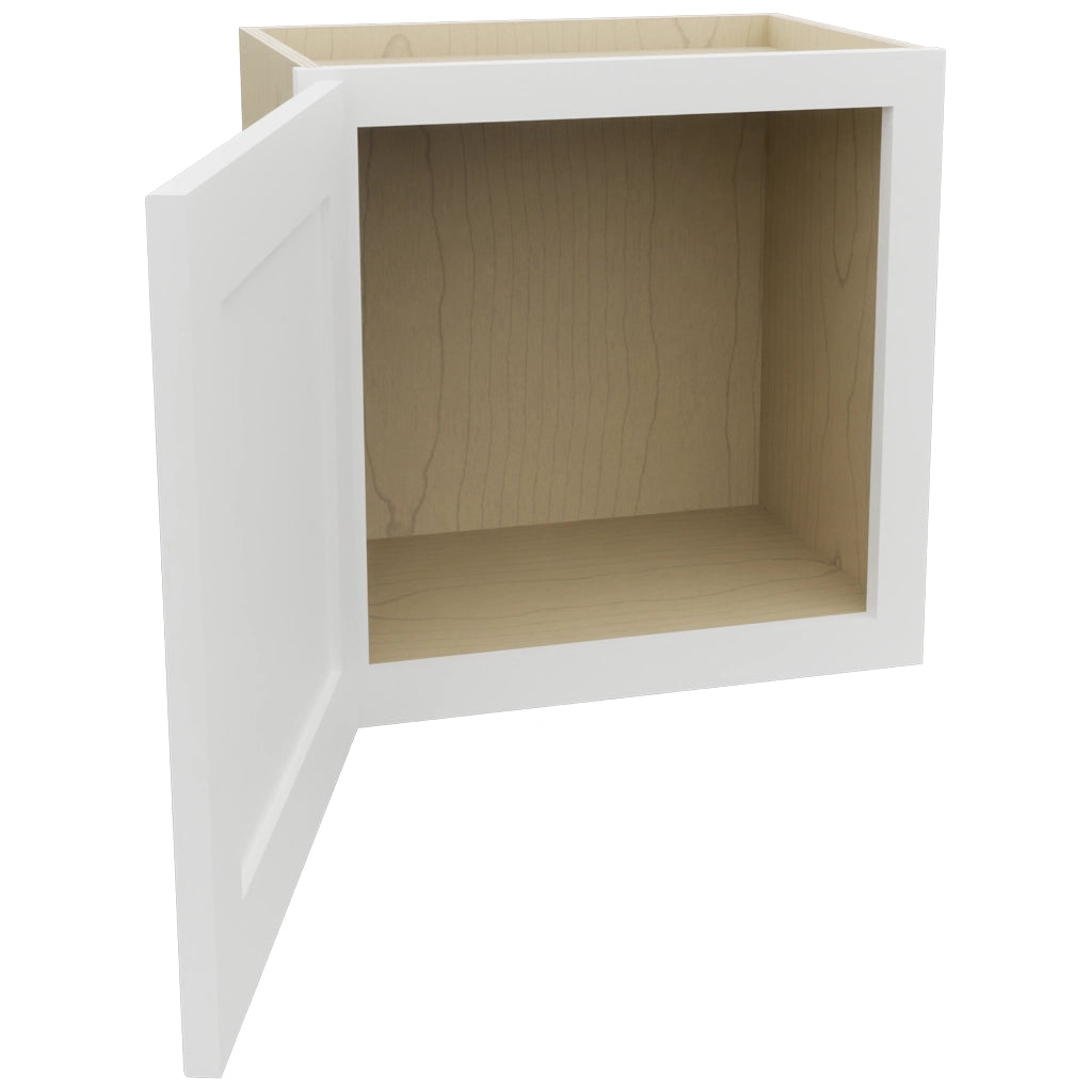 Fabuwood Galaxy Frost W1818 Wall Standard Cabinet, Open View
