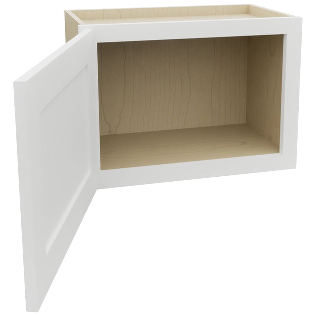 Fabuwood Galaxy Frost W2115 Wall Standard Cabinet, Open View