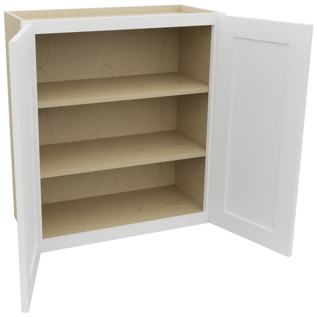 Fabuwood Galaxy Frost W2730 Wall Standard Cabinet, Open View