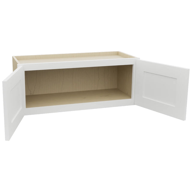 Fabuwood Galaxy Frost W3012 Wall Standard Cabinet, Open View