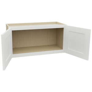 Fabuwood Galaxy Frost W3015 Wall Standard Cabinet, Open View