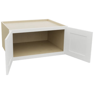 Fabuwood Galaxy Frost W301524 Wall Deep Cabinet, Open View