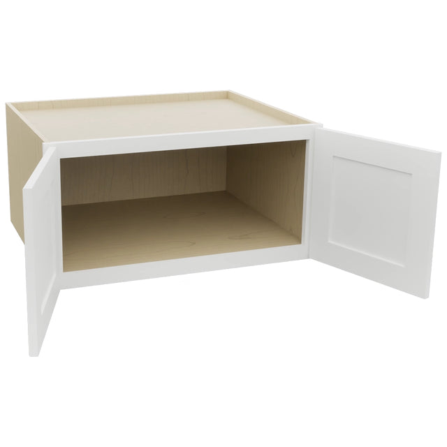 Fabuwood Galaxy Frost W301524 Wall Deep Cabinet, Open View