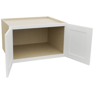 Fabuwood Galaxy Frost W301824 Wall Deep Cabinet, Open View