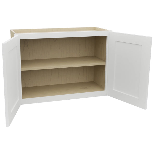 Fabuwood Galaxy Frost W3021 Wall Standard Cabinet, Open View
