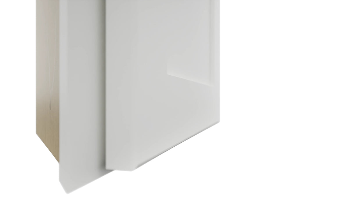 Fabuwood Galaxy Frost WAE1239 Wall Angle End Cabinet, Detail View