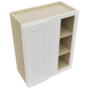 Fabuwood Galaxy Frost WBC2430 Wall Corner Blind Cabinet, Top View