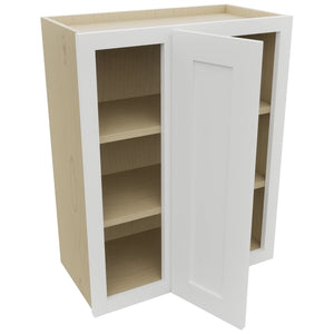 Fabuwood Galaxy Frost WBC2430 Wall Corner Blind Cabinet, Open View