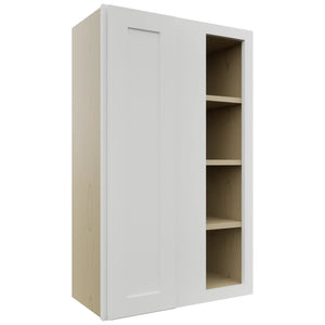 Fabuwood Galaxy Frost WBC2439 Wall Corner Blind Cabinet, Front View