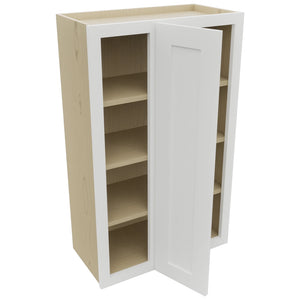 Fabuwood Galaxy Frost WBC2439 Wall Corner Blind Cabinet, Open View