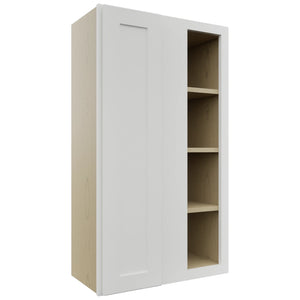 Fabuwood Galaxy Frost WBC2442 Wall Corner Blind Cabinet, Front View