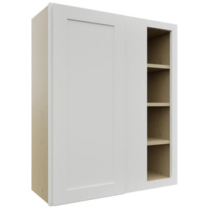 Fabuwood Galaxy Frost WBC3036 Wall Corner Blind Cabinet, Front View